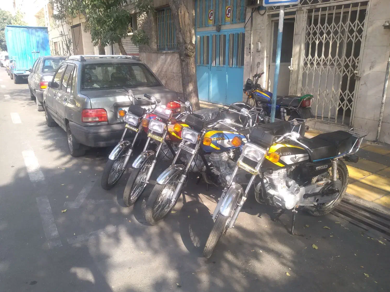 هوندا مزایده ای درحد|موتورسیکلت|تهران, نظامآباد|دیوار