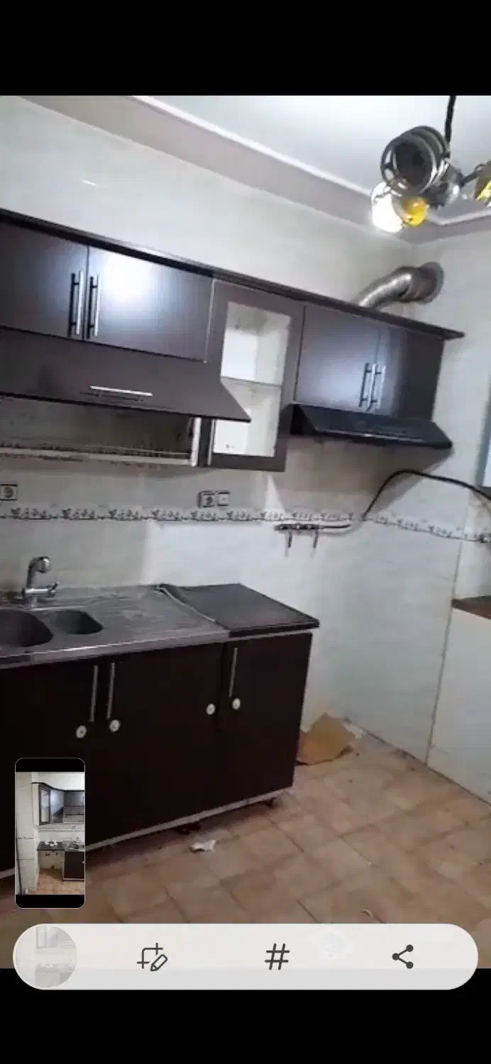 کابینت فلزی با در و صفحه mdf سینک هود شیر الات|مصالح و تجهیزات ساختمان|شیراز, آبیاری|دیوار