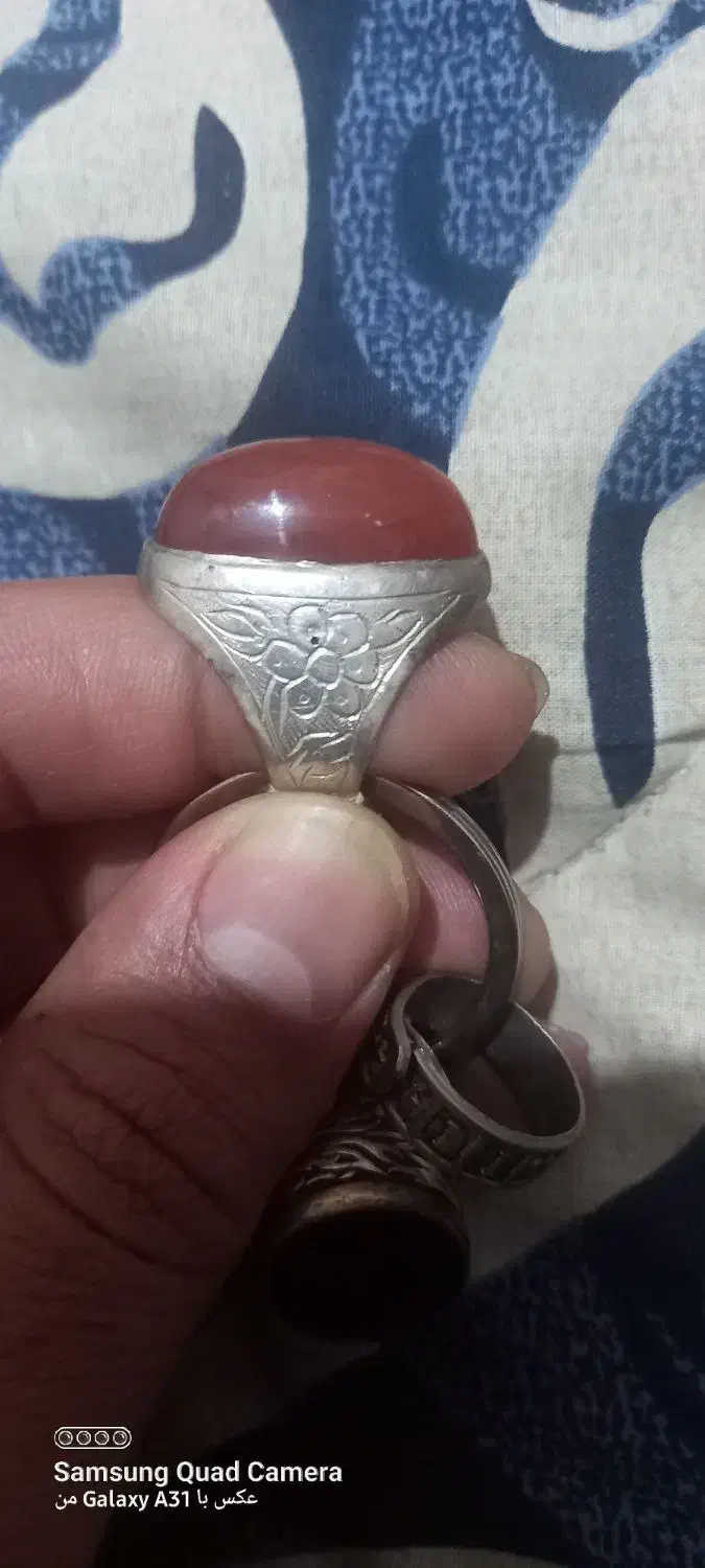 انگشتر عقیق|جواهرات|بوئین زهرا, |دیوار