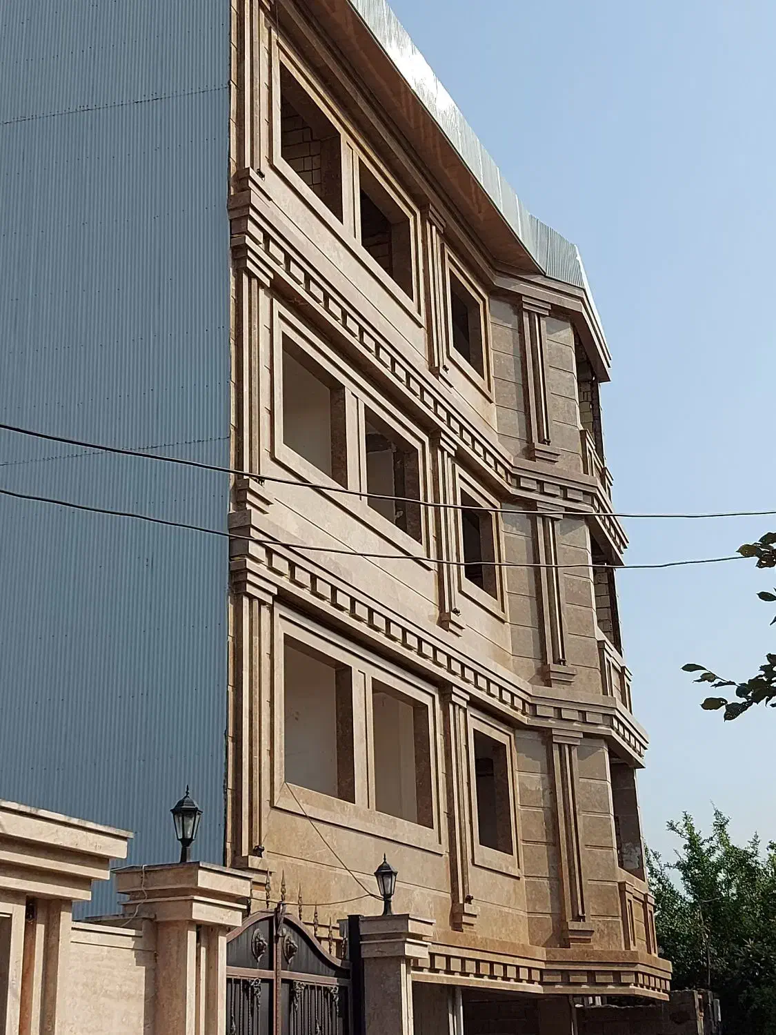 سنگکاری نمای ساختمان|خدمات پیشه و مهارت|صومعهسرا, |دیوار