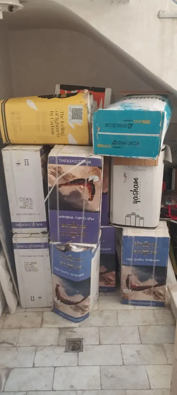 فروش کاغذ دیواری تک رول و کامل|مصالح و تجهیزات ساختمان|زنجان, |دیوار