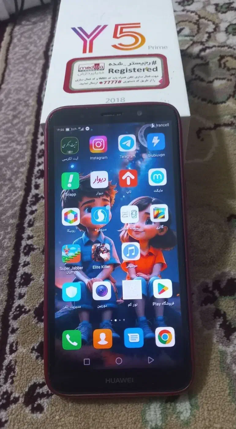 y5 prime 2018|موبایل|کرج, شهرک سهرابیه|دیوار