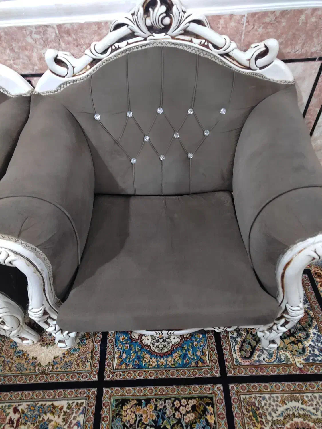 مبل هفت نفره|مبلمان خانگی و میز عسلی|باغ ملک, |دیوار