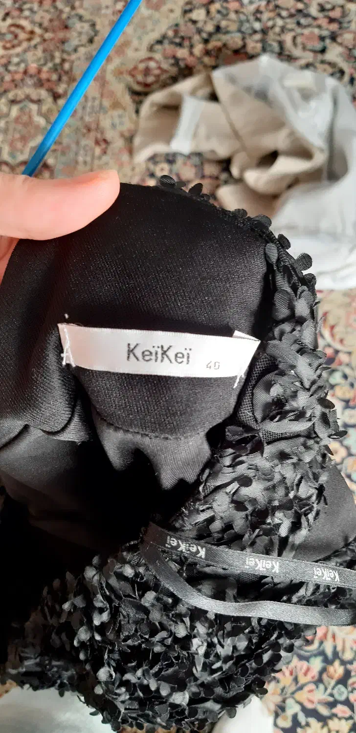 لباس مجلسی ترک مشکی سایز ۳۸|لباس|ری, دولت‌آباد|دیوار