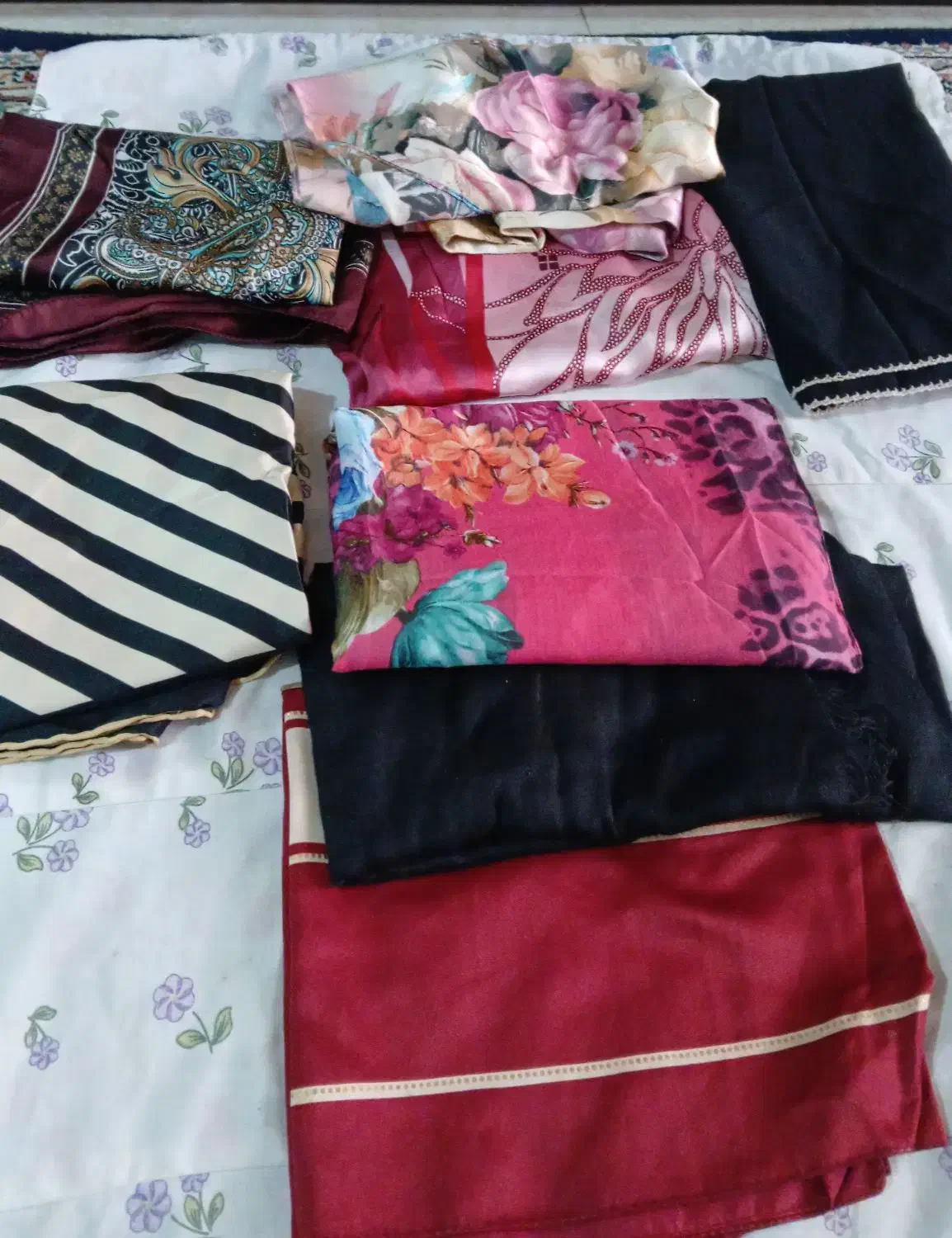 روسریحریروساتن|لباس|تهران, شارق|دیوار