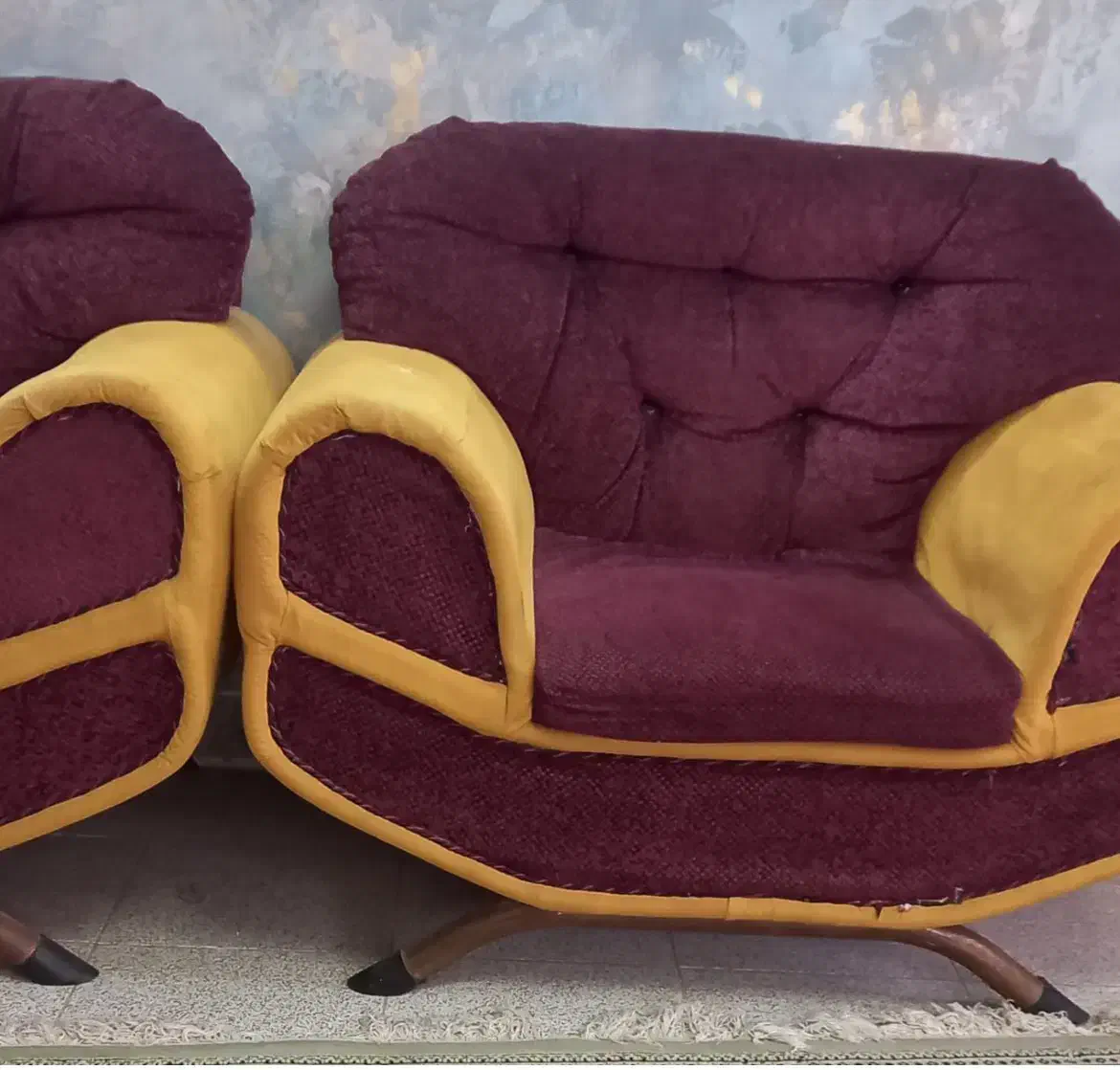 فروش مبل ۷ نفره|مبلمان خانگی و میز عسلی|قائم‌شهر, |دیوار