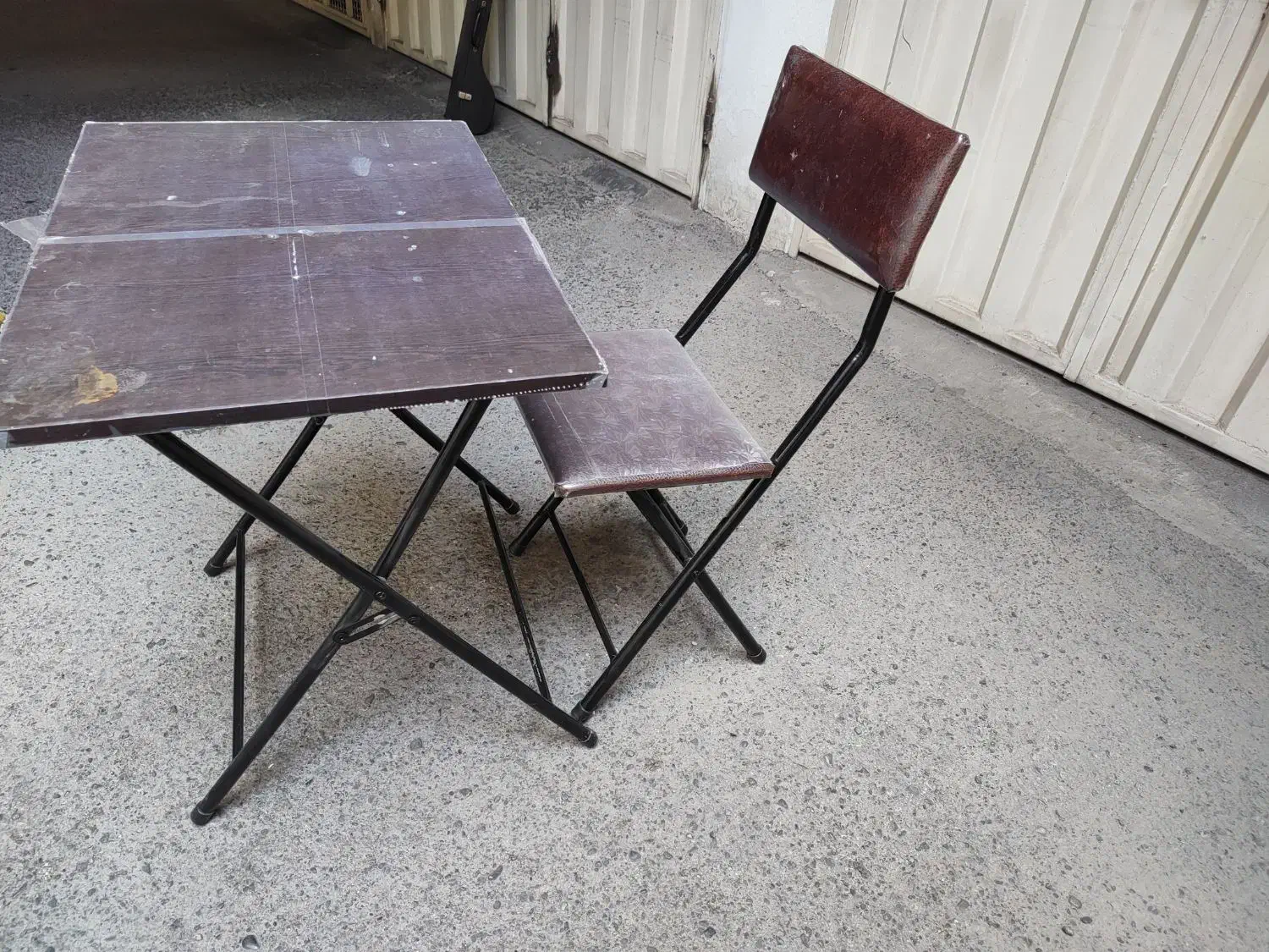 میز و صندلی تاشو قابل حمل فلزی|کوهنوردی و کمپینگ|تهران, سیمای ایران|دیوار