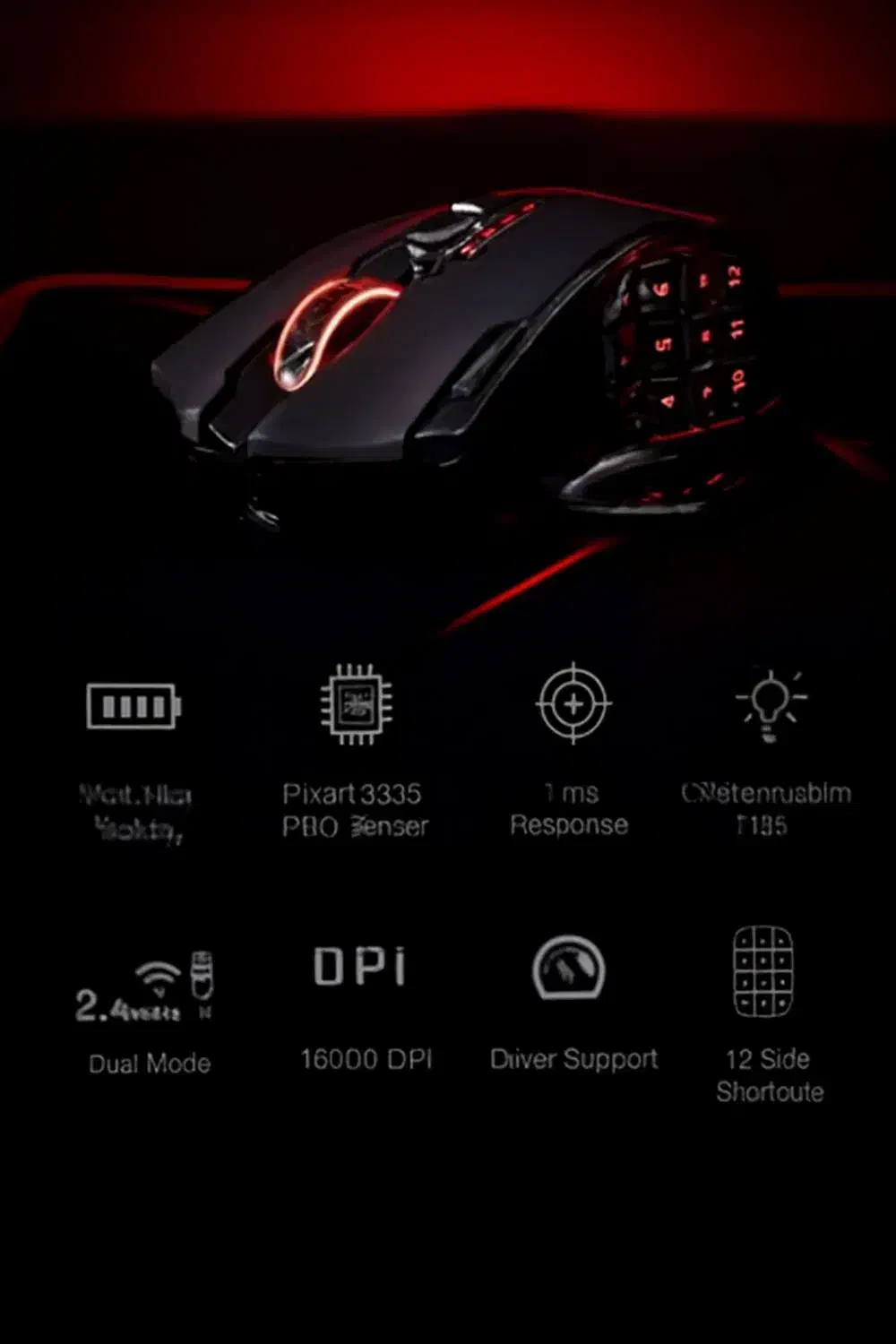 ماوس گیمینگ redragon|قطعات و لوازم جانبی رایانه|تهران, فردوس|دیوار