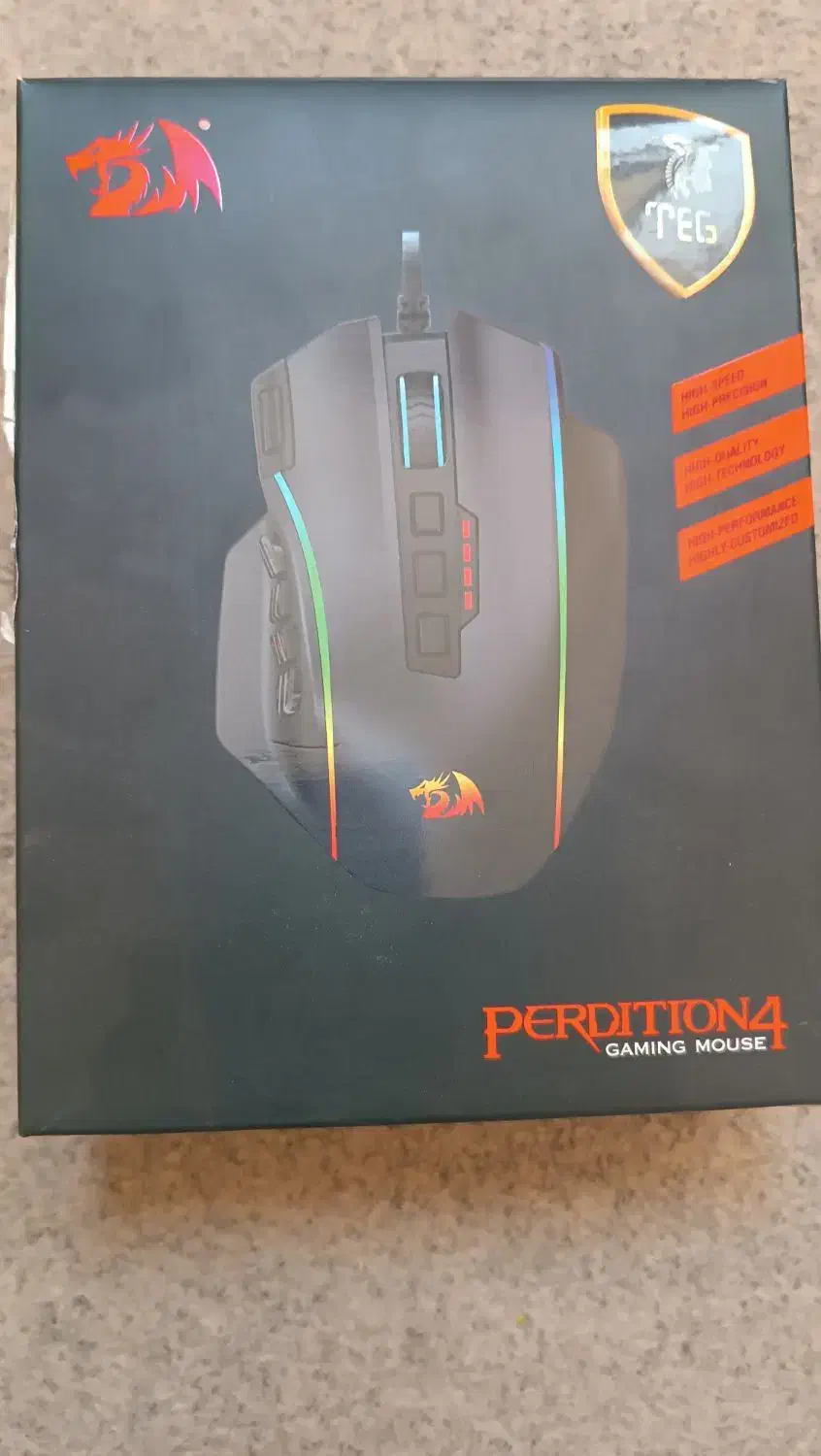 موس گیمینگ ۲۲ دکمه ردراگون مدل m901-k2(کاملا نو )|قطعات و لوازم جانبی رایانه|بیرجند, |دیوار