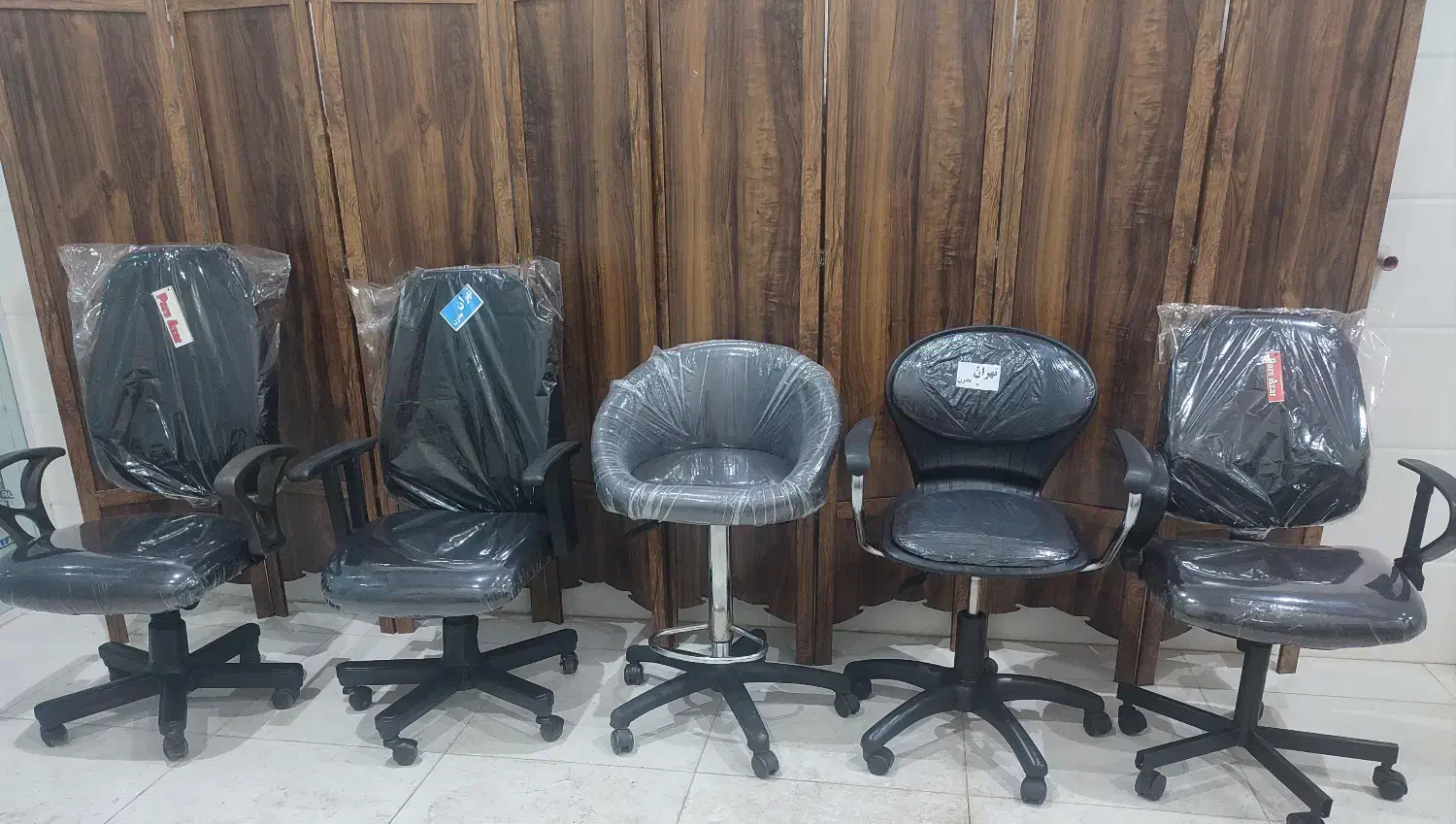 صندلی چرخدار اداری کامپیوتر|صندلی و نیمکت|شیراز, شهرک فرهنگیان|دیوار