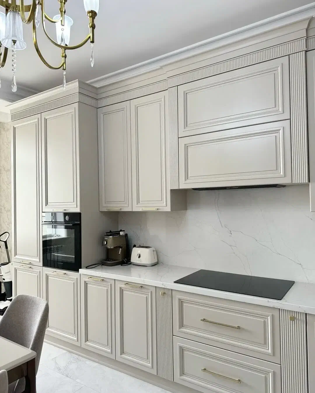 کابینت نئوکلاسیک|آب‌چکان و نظم‌دهنده ظروف|خرمدره, |دیوار