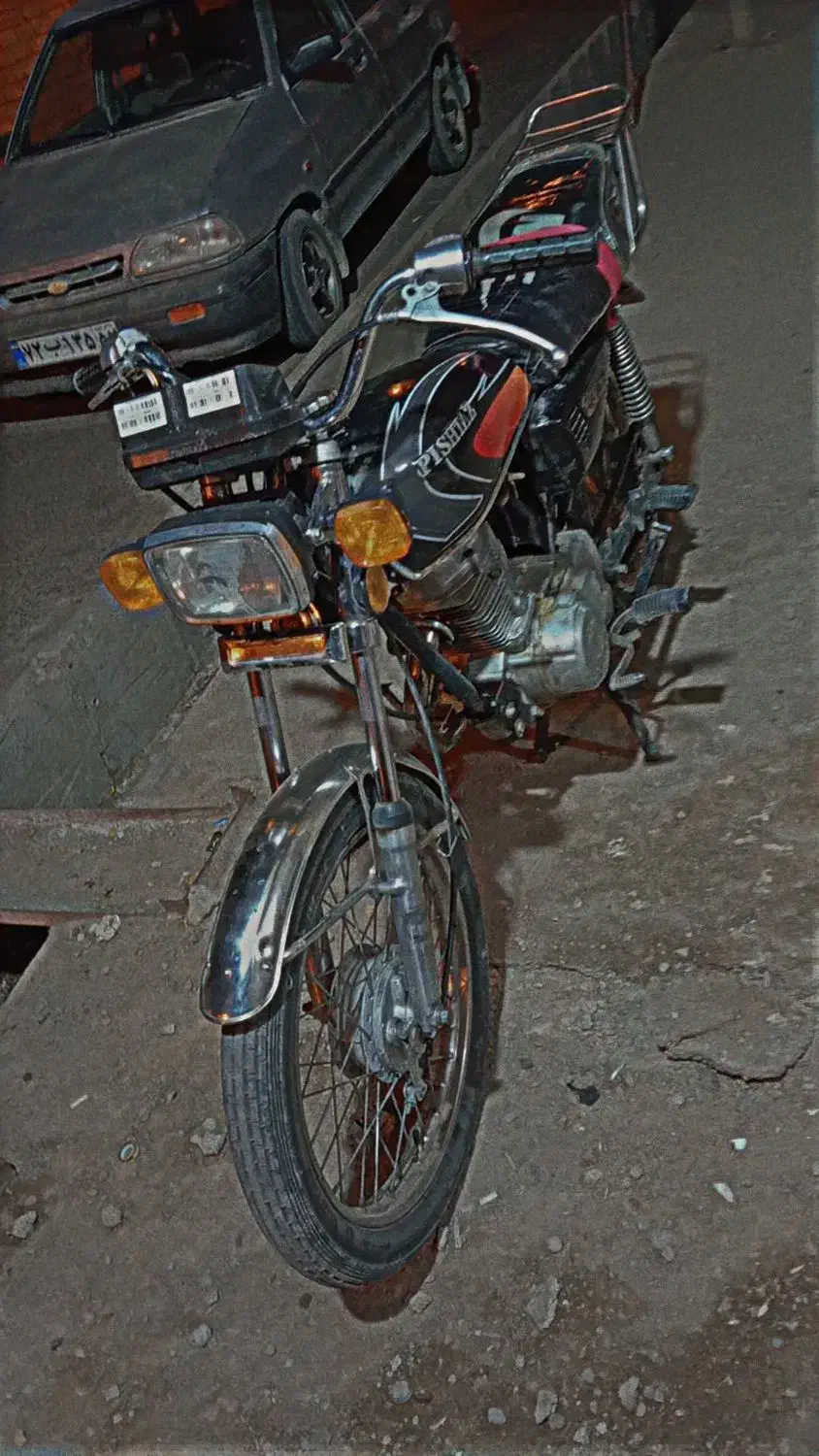 موتور 125مدل82|موتورسیکلت|درمیان, |دیوار