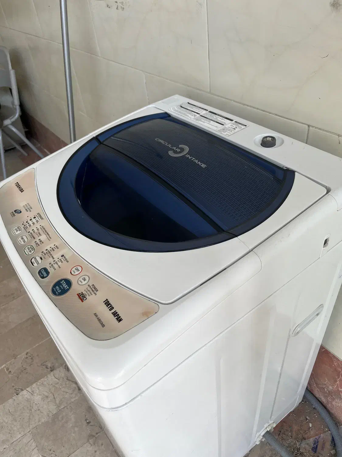 لباسشو دربالا توشیبا|ماشین لباسشویی و خشککن لباس|قم, بنیاد|دیوار