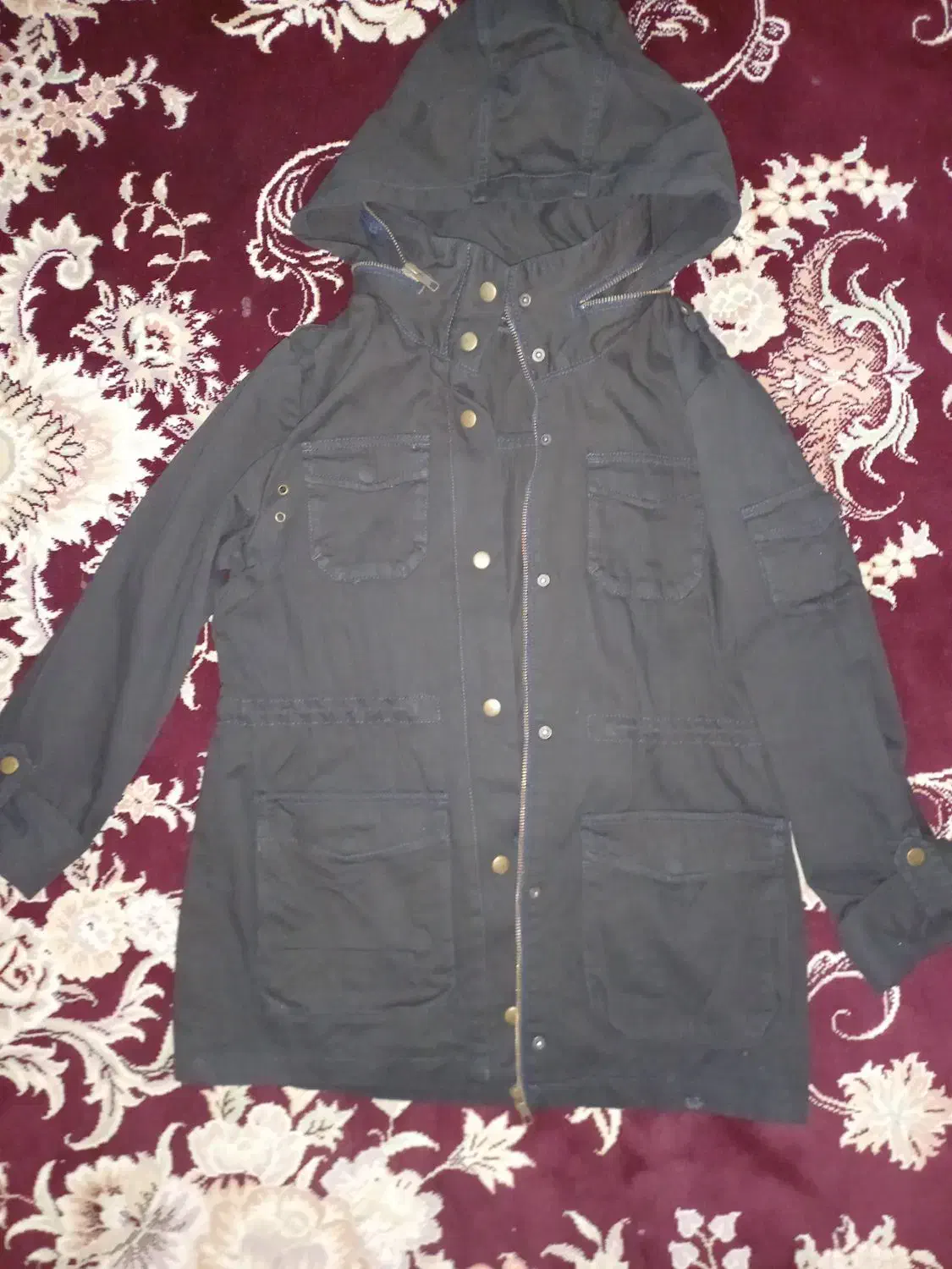 کت کوتاه مشکی کتان|لباس|اسلامشهر, شهرک مهدیه|دیوار