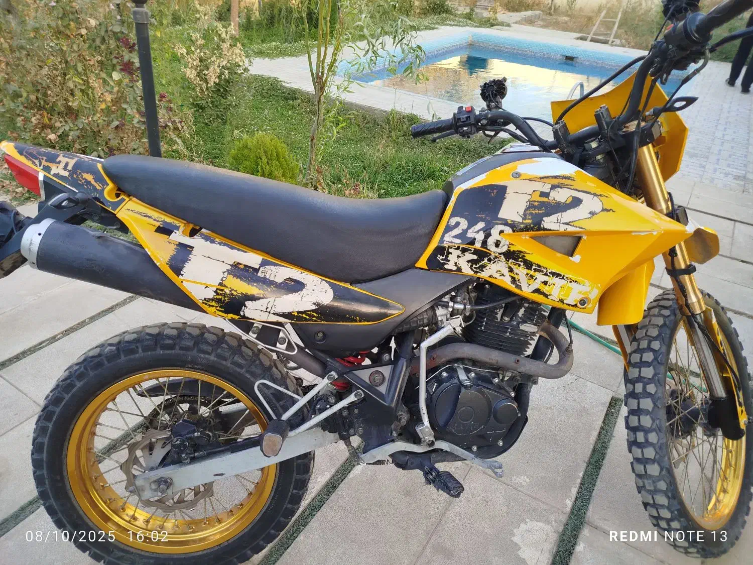 موتور t2مدل مدل ۹۸|موتورسیکلت|مشهد, اسماعیل آباد|دیوار