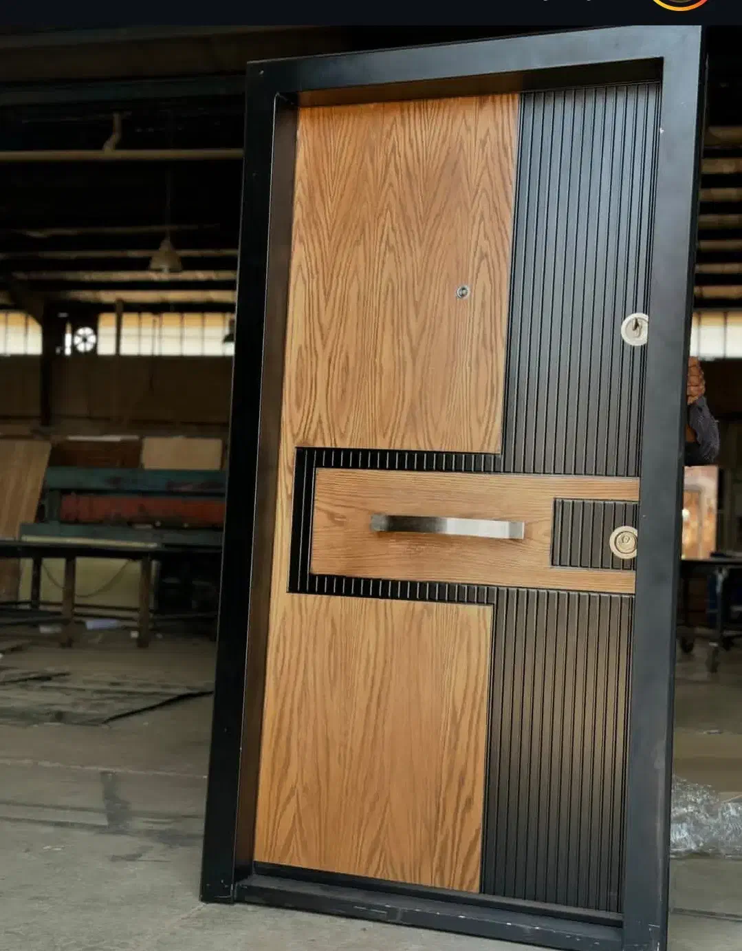 درب ضد سرقت دوقاب نرده شیشه ای،استیل،سکوریت کدF120|مصالح و تجهیزات ساختمان|قائم‌شهر, |دیوار