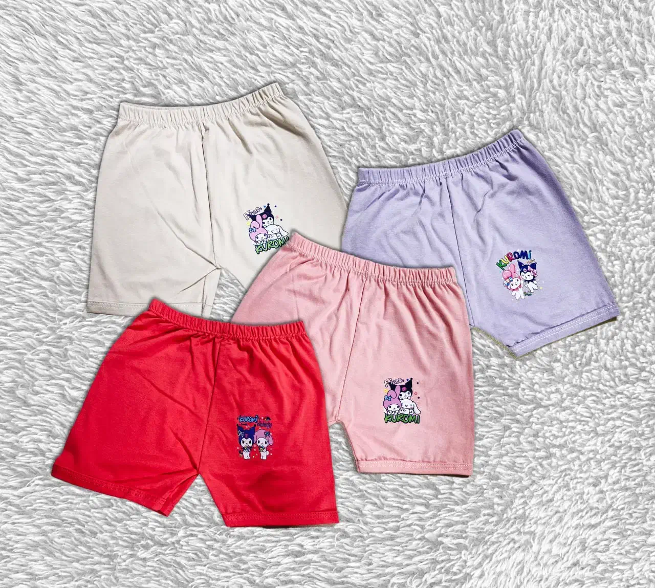 لباس زیر برمک (شورت نیم پا دخترانه نخ پنبه) عمده|کفش و لباس بچه|کرج, دهقان ویلا|دیوار