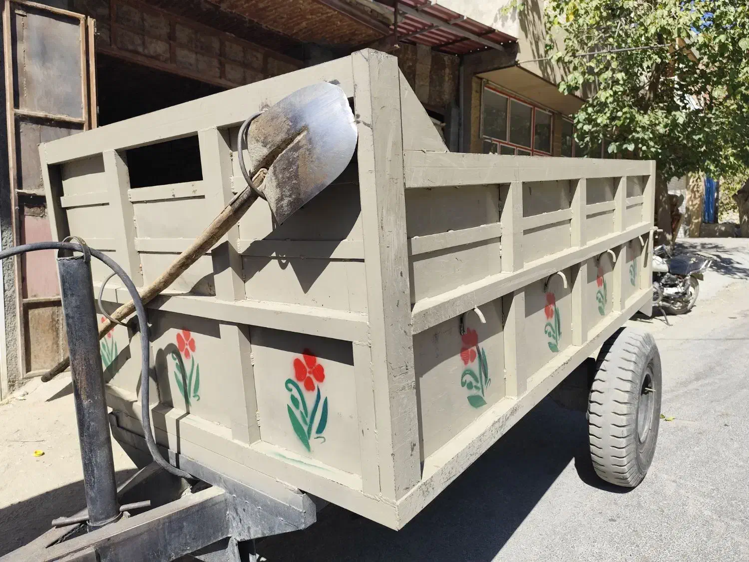 تریلی تراکتور اکسل مرزئ|خودرو سنگین|مریوان, |دیوار