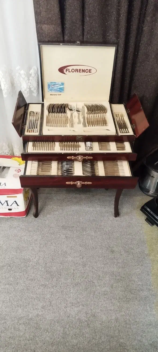 سرویس قاشق چنگال|ظروف سرو و پذیرایی|مشهد, حجاب (شهرک غرب)|دیوار