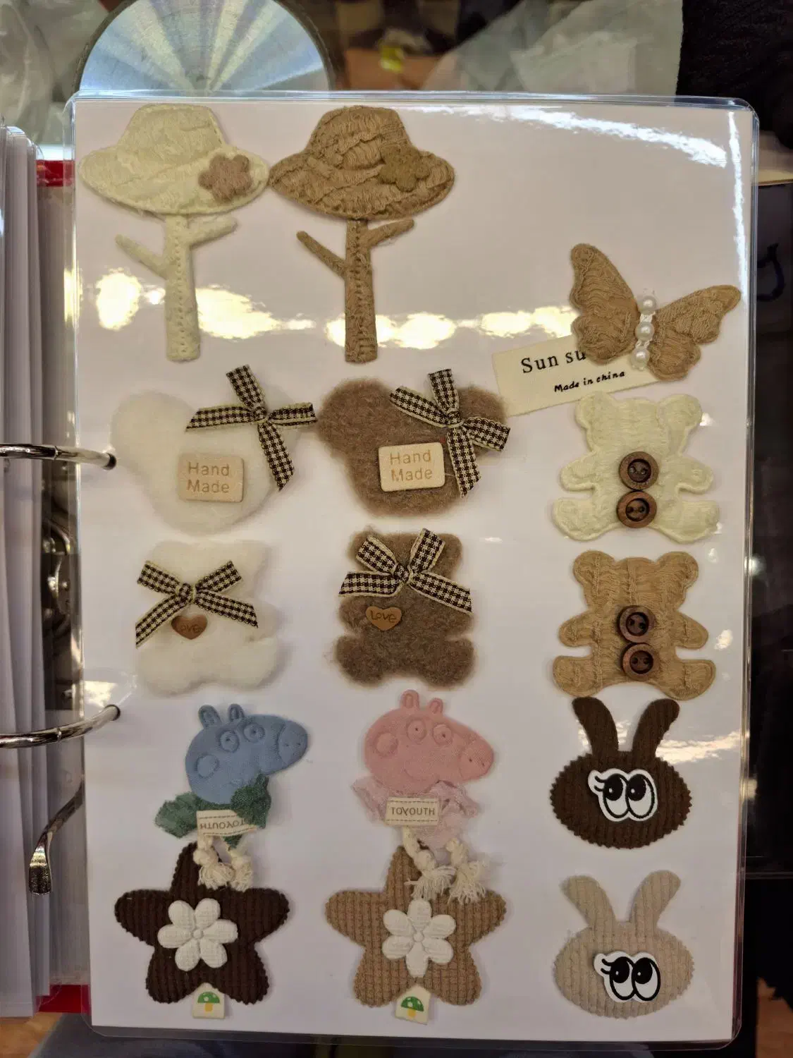 خرجکار و استیکر لباس بچه (چینی)|لوازم خیاطی و بافتنی|تهران, بازار|دیوار