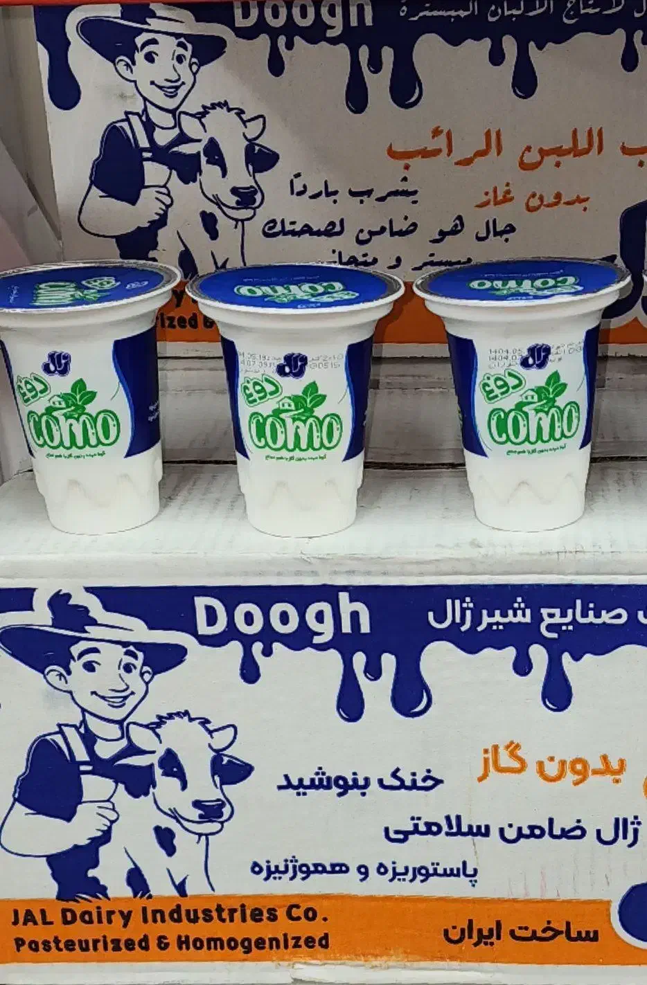 دوغ لیوانی ژال/ فروش ویژه|خوردنی و آشامیدنی|رشت, دباغیان|دیوار