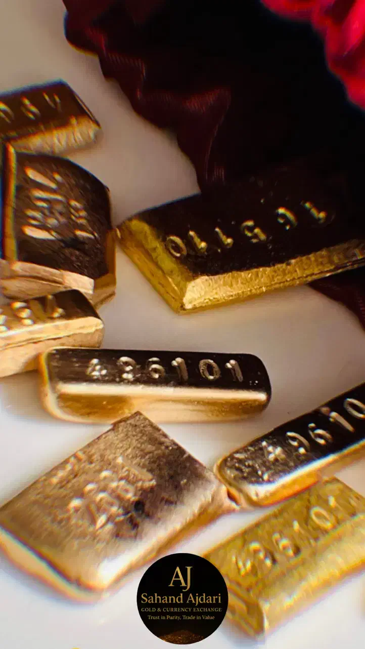 طلای آبشده نیمدرصد بامجوز اتحادیه حضوری وآنلاین|جواهرات|رشت, بازار|دیوار