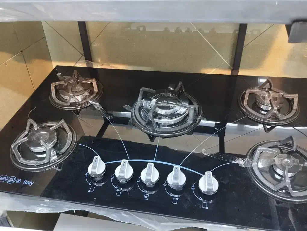 اجاق گاز رومیزی پنج شعله چدن گرد ۲۴۰۰|اجاق گاز و لوازم برقی پختوپز|تهران, شوش|دیوار