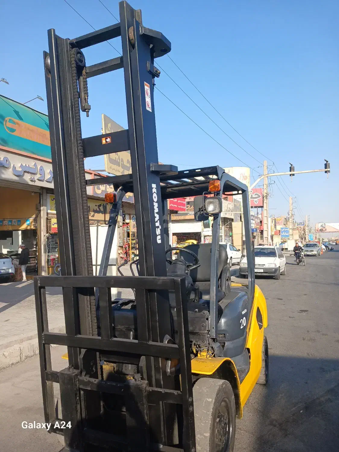 لیفتراک کوماتسو خط ۱۷|خودرو سنگین|تهران, شمس‌آباد|دیوار