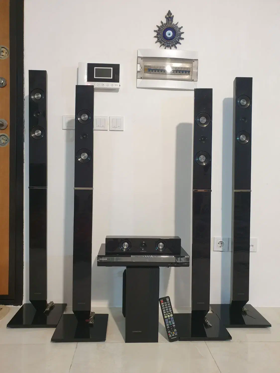 SAMSUNG مدل HT-D455K|سیستم صوتی خانگی|تبریز, |دیوار