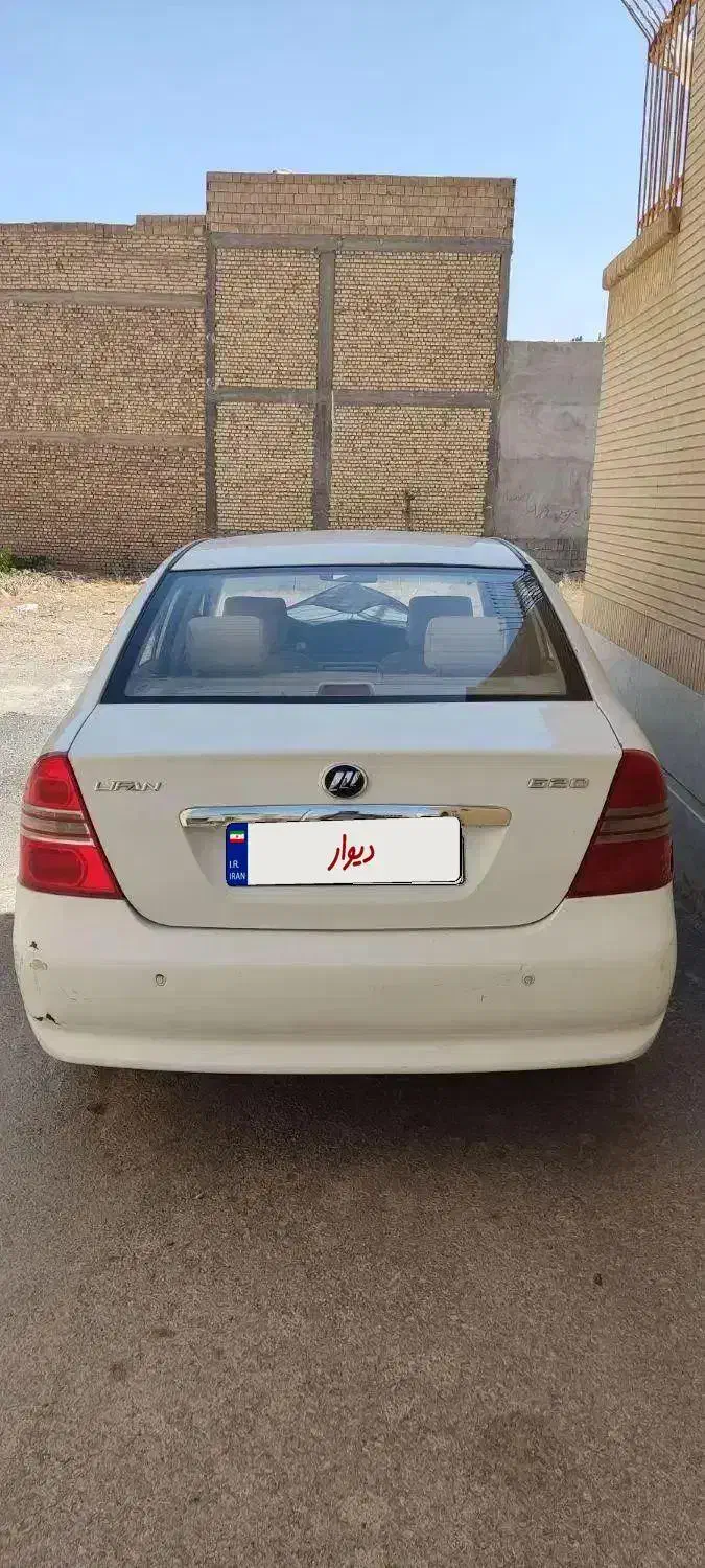 لیفان 620 1600cc، مدل ۱۳۹۱|خودرو سواری و وانت|نجف‌آباد, طالقانی|دیوار