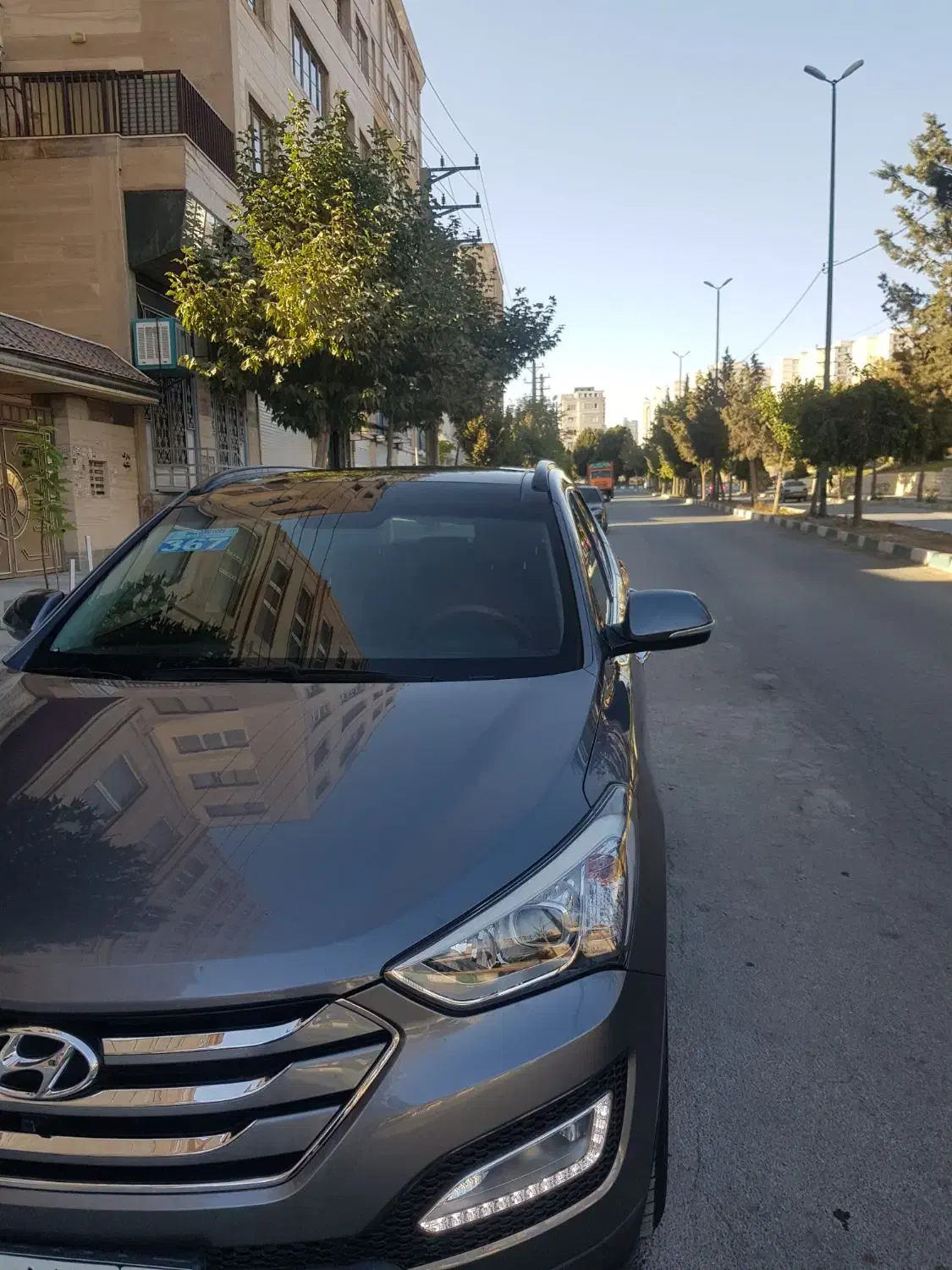 سانتافه ،۲۰۱۵ خاکستری بدون رنگ ۴۱ هزار کار|خودرو سواری و وانت|کرمانشاه, |دیوار