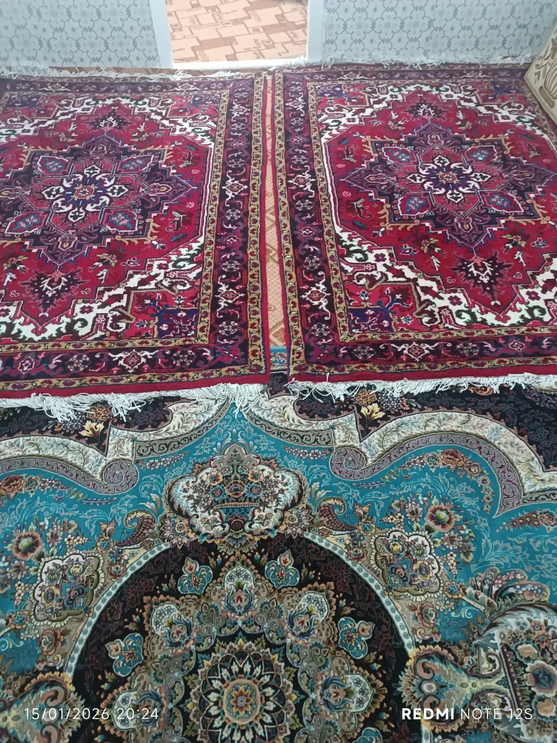 فرش خالچه|فرش|تبریز, |دیوار