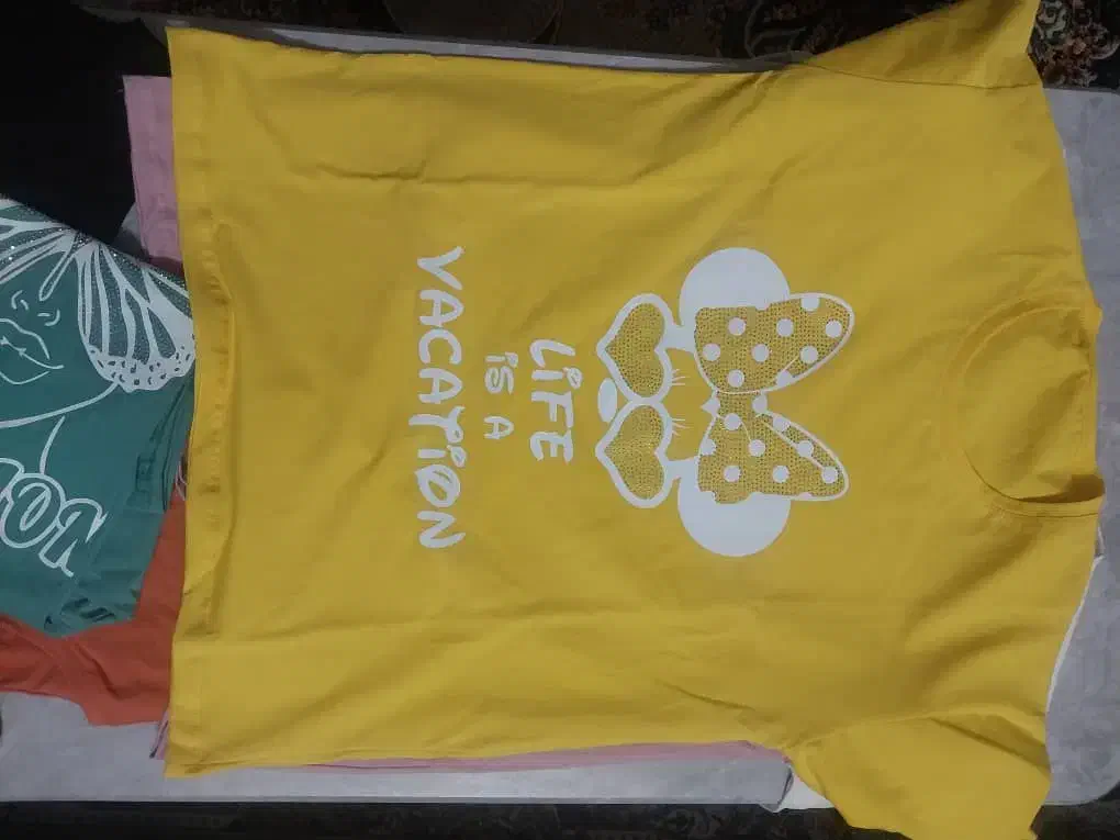 فروش تیشرت های زنانه جنس سوپر نخ پنبه ازبک گلوبال|لباس|گلستان (تهران), |دیوار