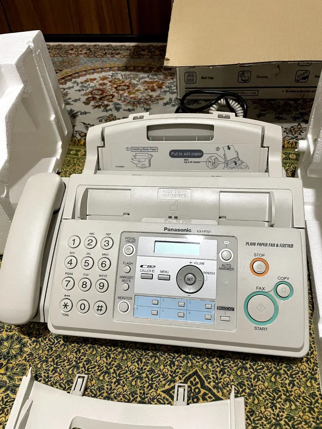 فکس پاناسونیک|پرینتر، اسکنر، کپی، فکس|تهران, یوسف‌آباد|دیوار