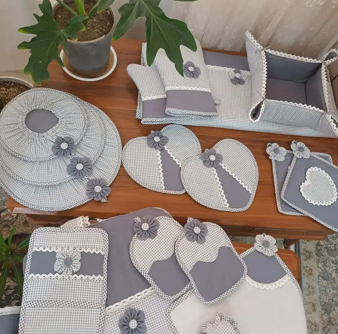 دوخت انواع سفارشات|سفره، حوله، دستمال آشپزخانه|زنجان, |دیوار