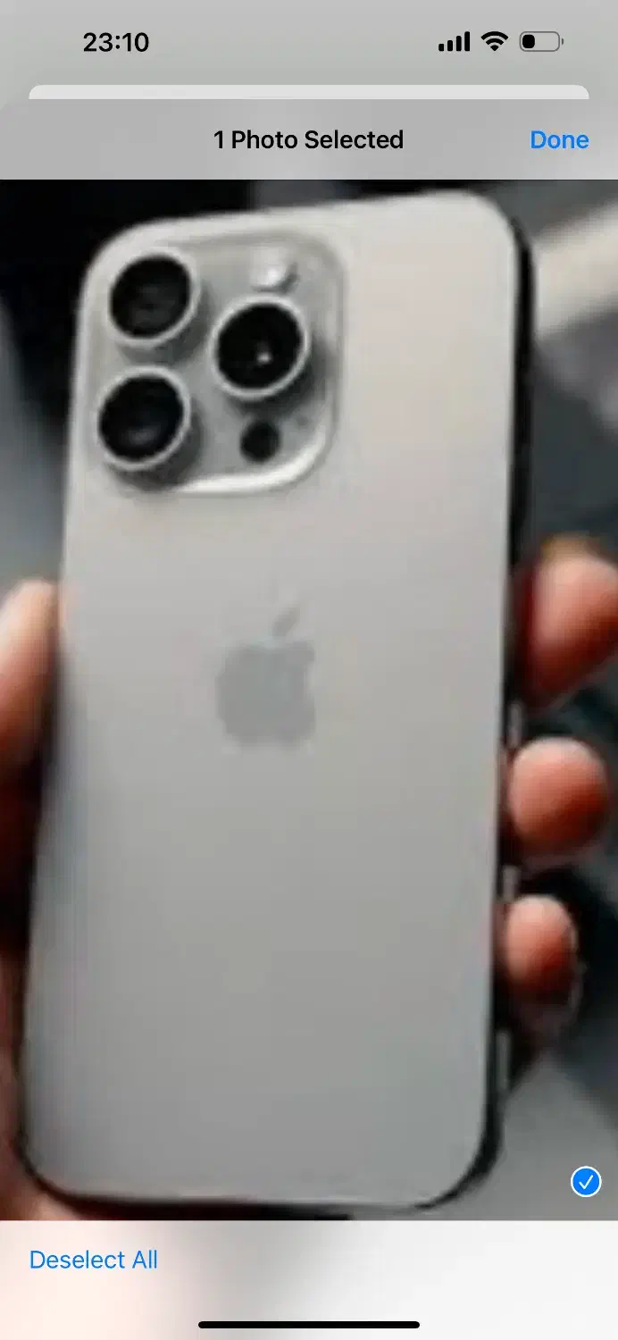 ایفن ۱۵پرومکس ریجستر شده|موبایل|کنگاور, |دیوار