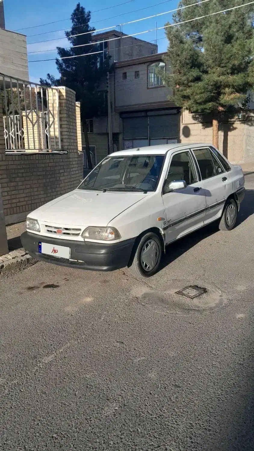 پراید سفید 92|خودرو سواری و وانت|مراغه, |دیوار