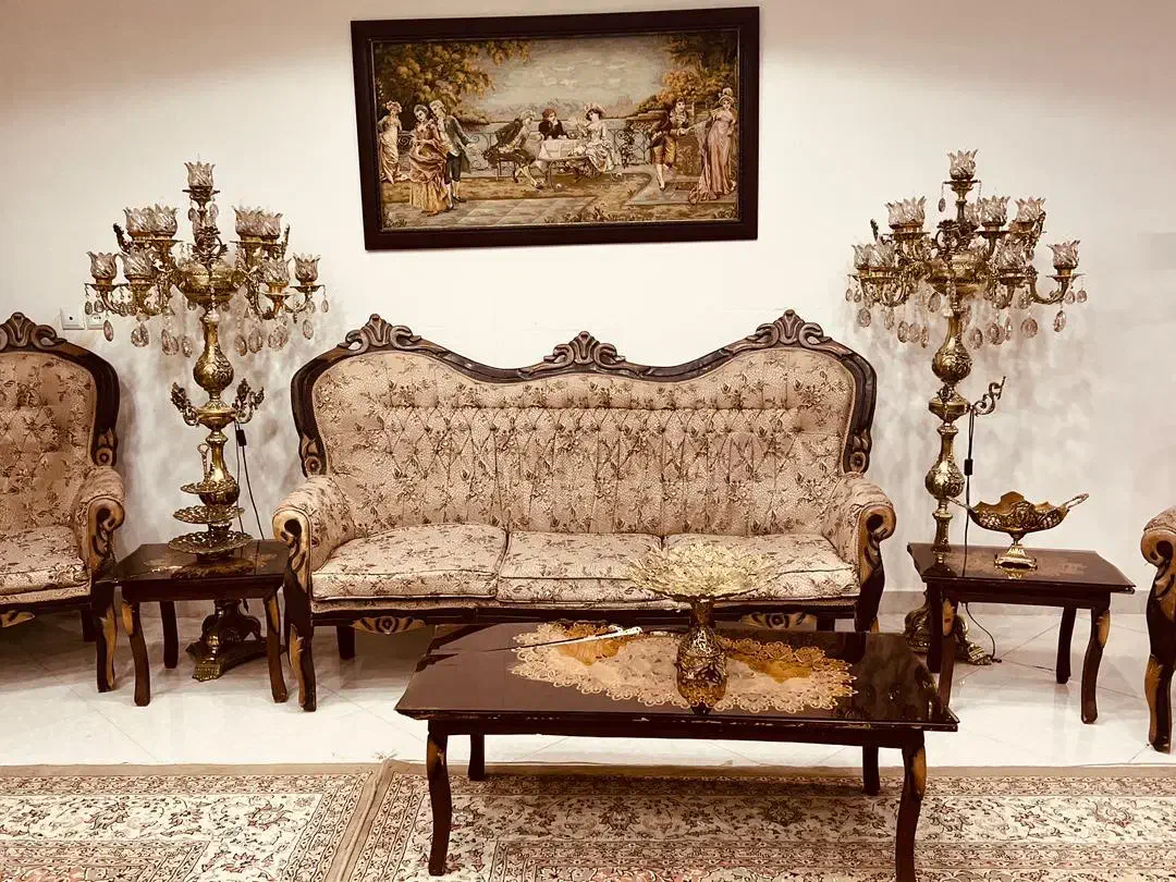 مبل سلطنتی ۹نفره   5 میلیون|مبلمان خانگی و میز عسلی|تربت‌حیدریه, بازار|دیوار