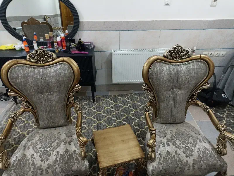 مبلمان ۹نفره سلطنتی|مبلمان خانگی و میز عسلی|شهرکرد, |دیوار