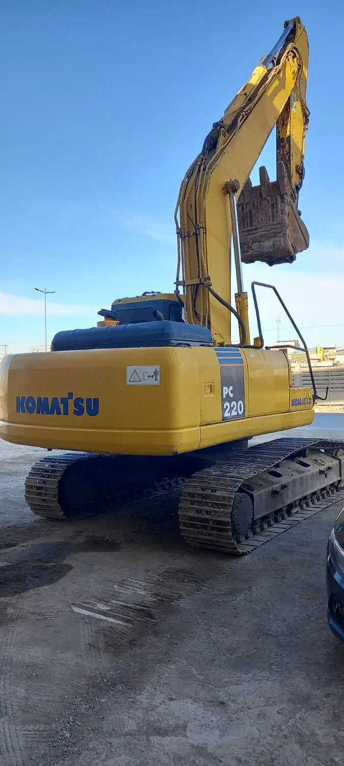 بیل کوماتسو   PC220-7|خودرو سنگین|ابریشم, |دیوار