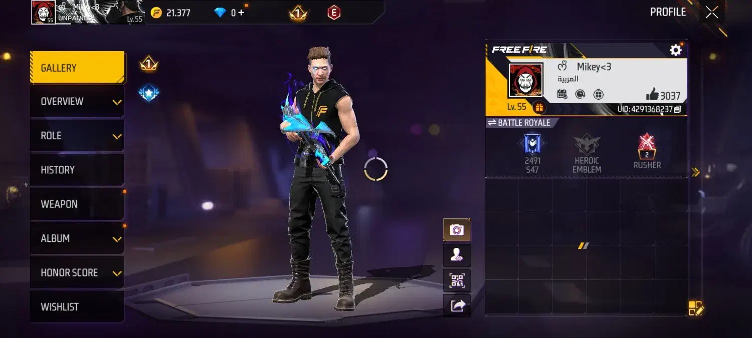 اکانت فری فایر فول فول|کنسول، بازی ویدئویی و آنلاین|خمینیشهر, |دیوار