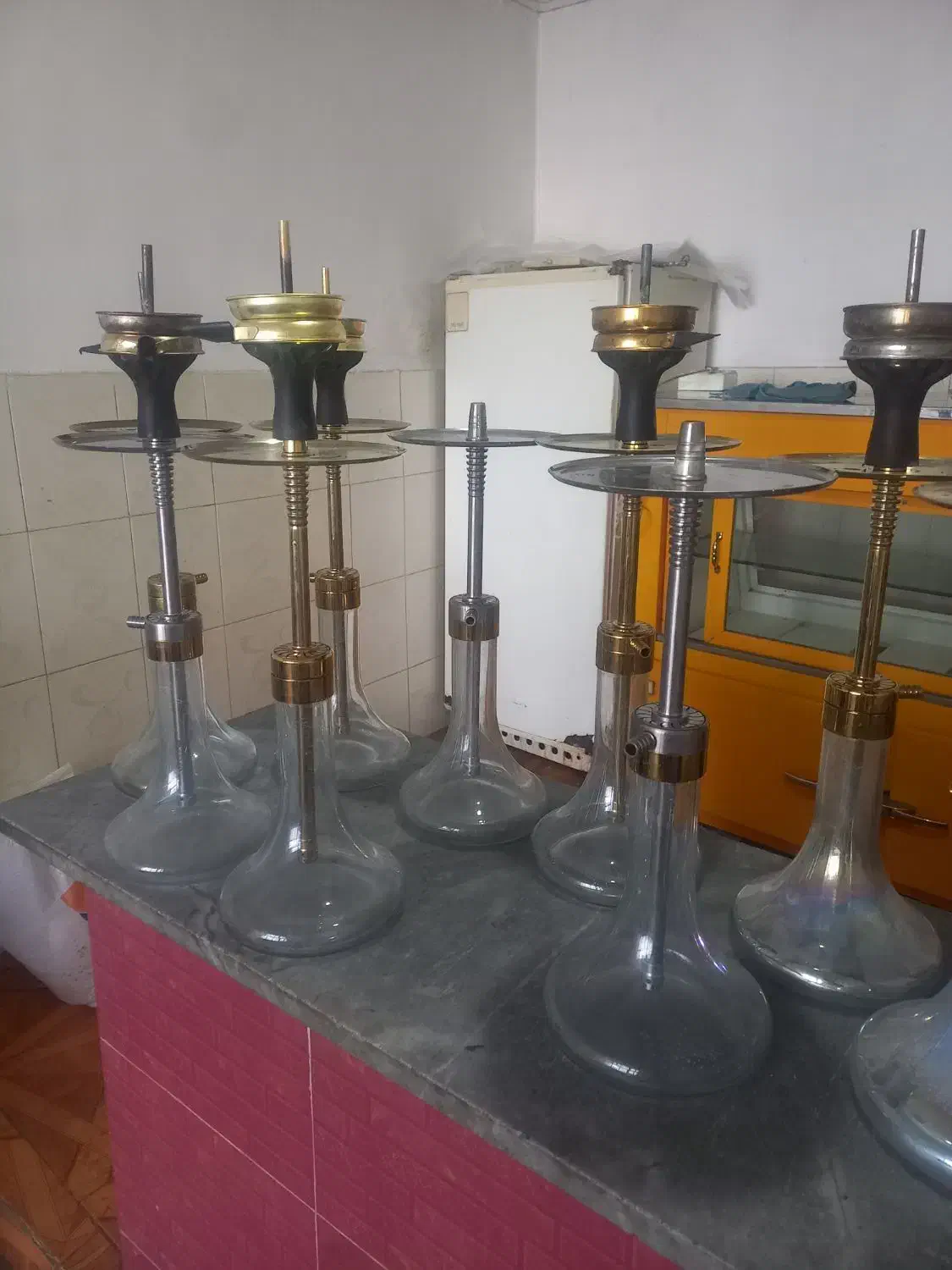 قلیون کرنو اصل تعداد ۱۱عدد|کافی‌شاپ و رستوران|آبیک, |دیوار