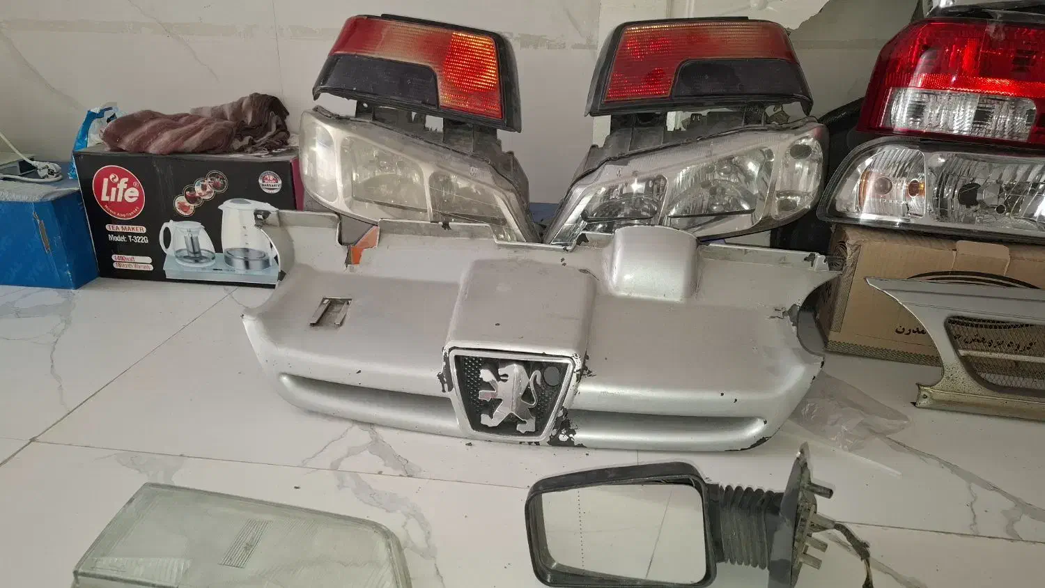 چراغ و خطر استوک|قطعات یدکی و لوازم جانبی|شیروان (خراسان), |دیوار