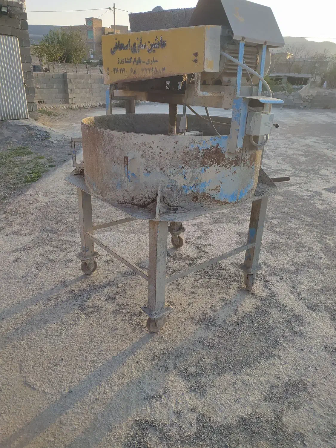 بلوک زنی فروشی|ماشین‌آلات صنعتی|مراوه, |دیوار