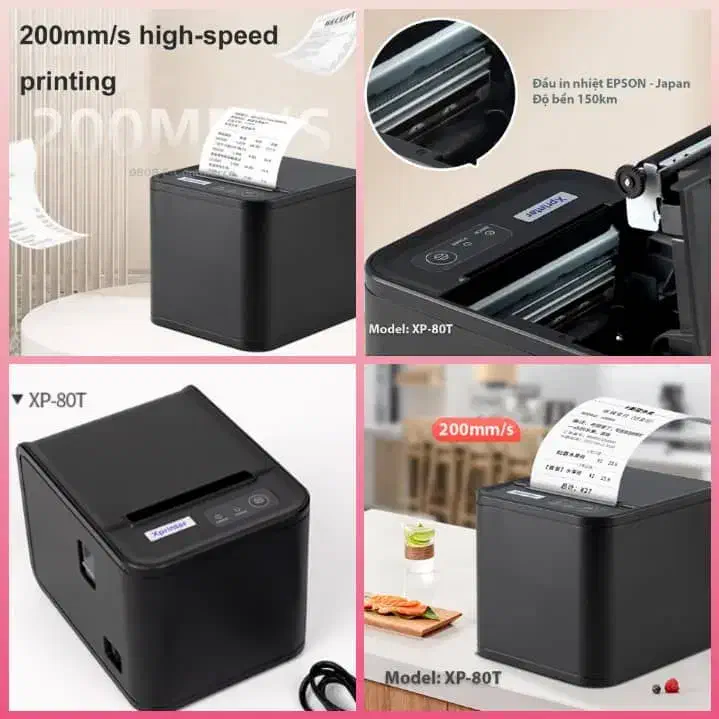 فیش پرینتر xprinter xp ۸۰t|پرینتر، اسکنر، کپی، فکس|مشهد, شهید بهشتی|دیوار