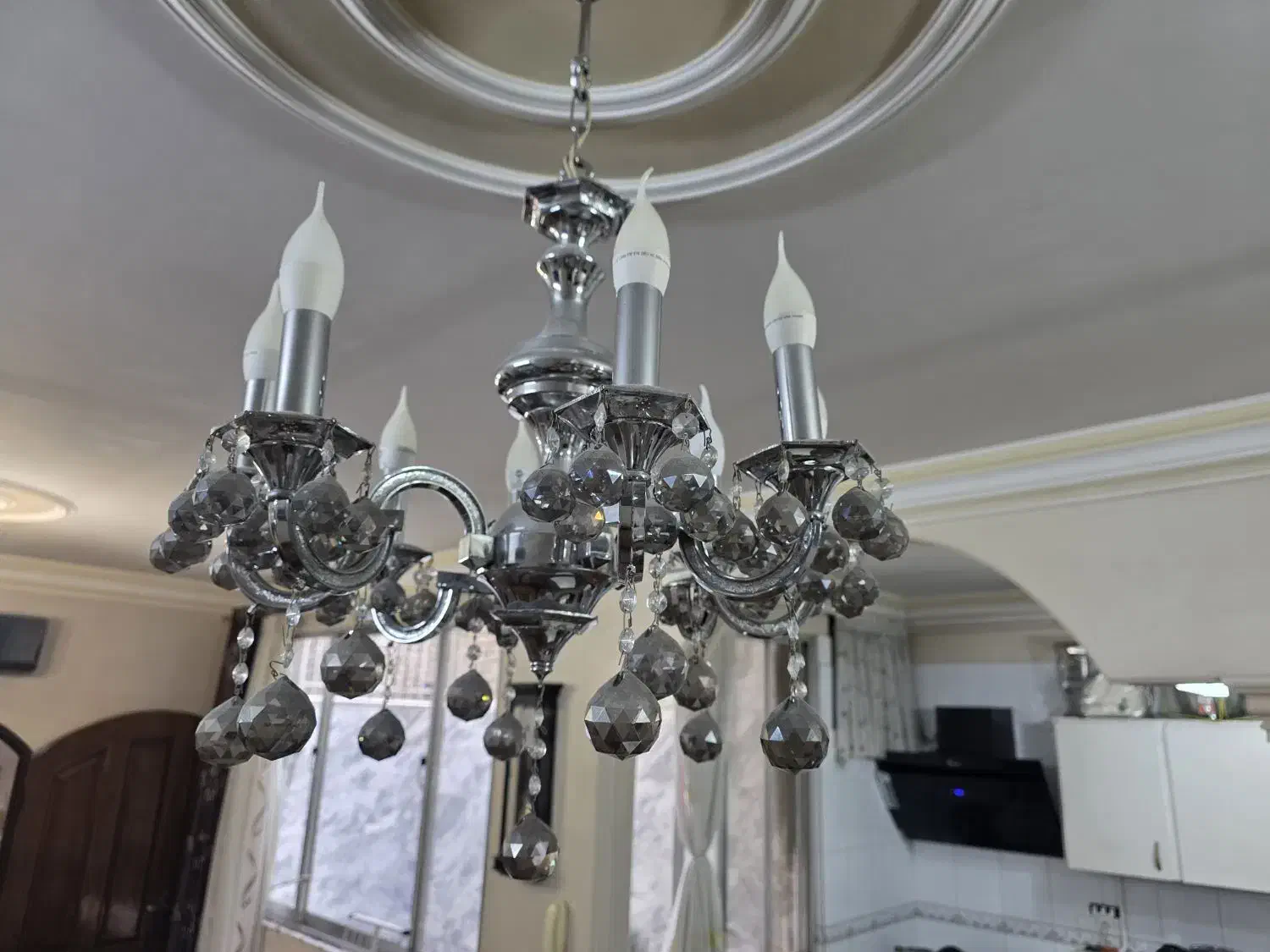 لوستر کریستال|لوستر و چراغ آویز|مشهد, رضاییه|دیوار