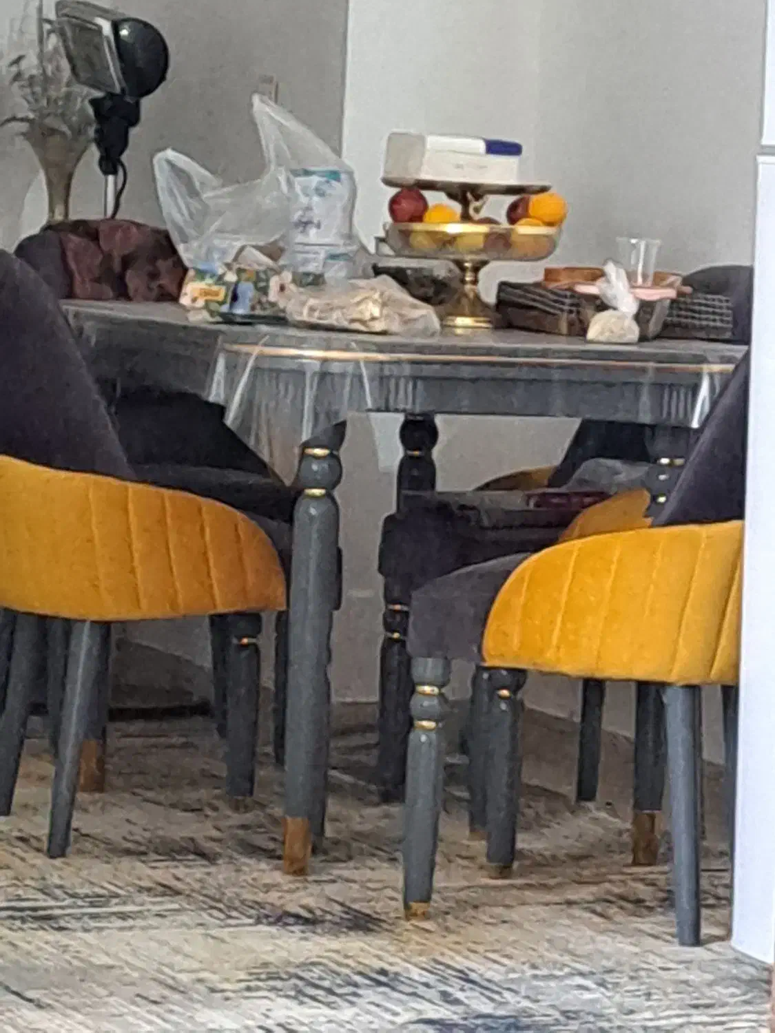 میز نهارخوری|میز و صندلی غذاخوری|جیرفت, |دیوار