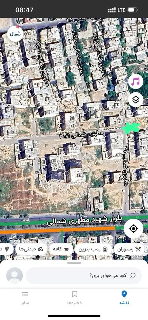 فروش زمین ۳۱۸ متری در کوی قضات|فروش زمین و ملک کلنگی|شیراز, کوی قضات|دیوار