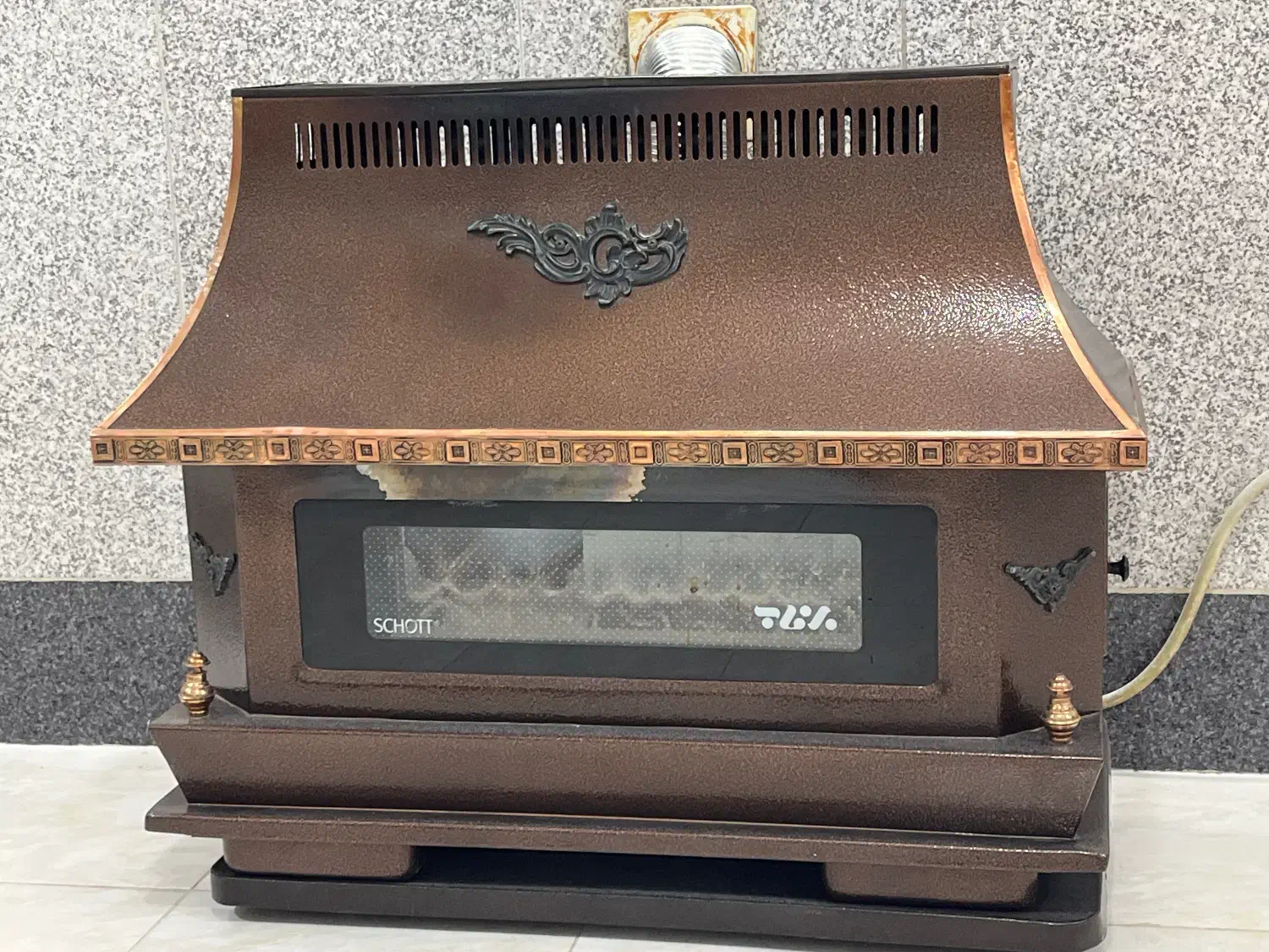 یک عدد بخاری برفاب|بخاری، هیتر، شومینه|قم, منبع آب|دیوار