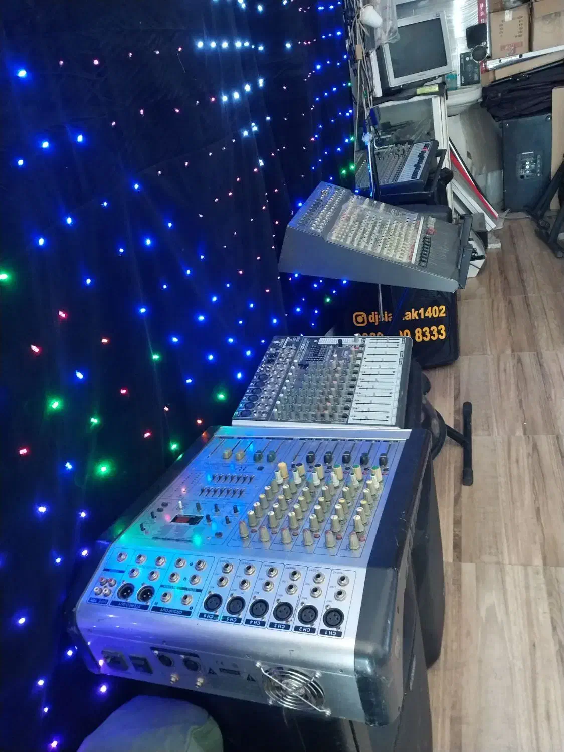 میکسر .نور میکرفن .سیستم صوتی|سیستم صوتی خانگی|مرودشت, ژیان|دیوار